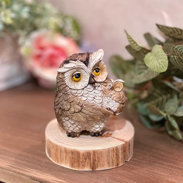 レトロ フクロウ ミミズク イタリア 飾り 置物 オープナー 栓抜き