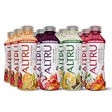 ALTRU, The Mother of all Antioxidant Drinks Variety Pack,12 pack (16 ounce) bottles, 3 each of Peach Mangosteen, Mango Cherimoya, Coconut Jackfruit, Tangerine Prickly Pear