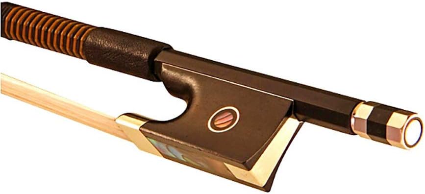 ヴァイオリン専用の弓 4/4 サイズバイオリン弓ブラジリアンウッド天然