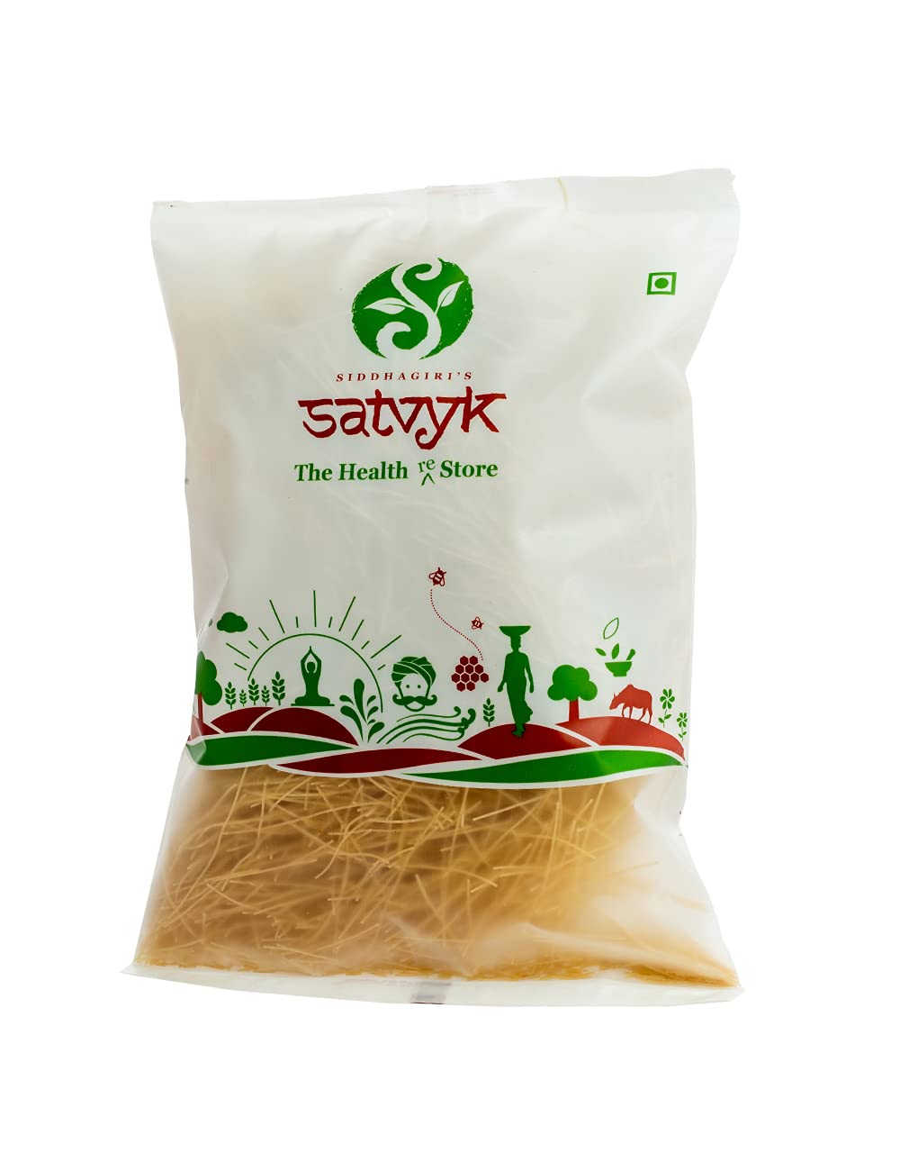 S Siddhagiri's SATVYK THE HEALTH re STORE Foxtail Millet Vermicelli (200gm) - Sevaiya | No Maida | Traditional Method Semiya | Preservative Free | Vegan | Chemical Free Vermicelli
