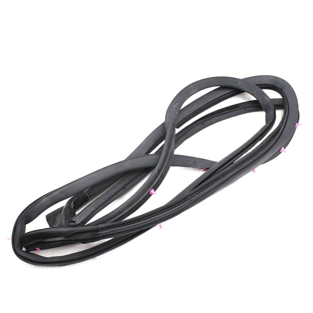 SROYXAW [Car Parts] Car Accessories Door Weatherstrip Rubber Seal for Toyota Corolla 2014-2018 67862-02320 67861-02320 67872-02290 67871-02290 [Easy to Replace](1PCS Rear Right)