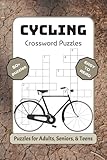 Amazon Cycling Crossword Puzzles: Crossword Puzzles with Easy to Read Print about Cycling, Bikes, Bike Races, and more | 6x9 inches, 120 pages | 50+ pages... Gift for Vacations, Holidays and Relaxation #ad