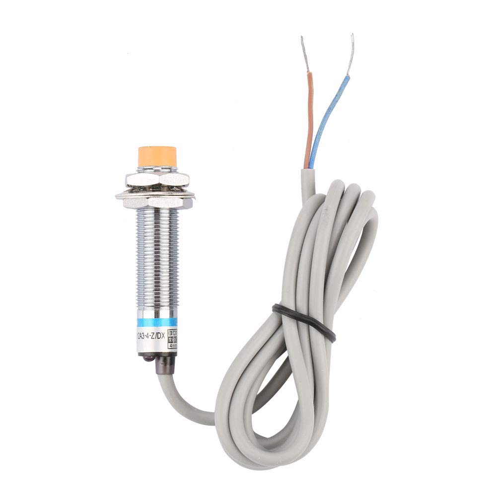 Commutateur de proximité inductif normalement fermé à 2 fils, commutateur de capteur d'approche de distance DC LJ12A3-4-Z/DX avec distance de détection de 4 mm