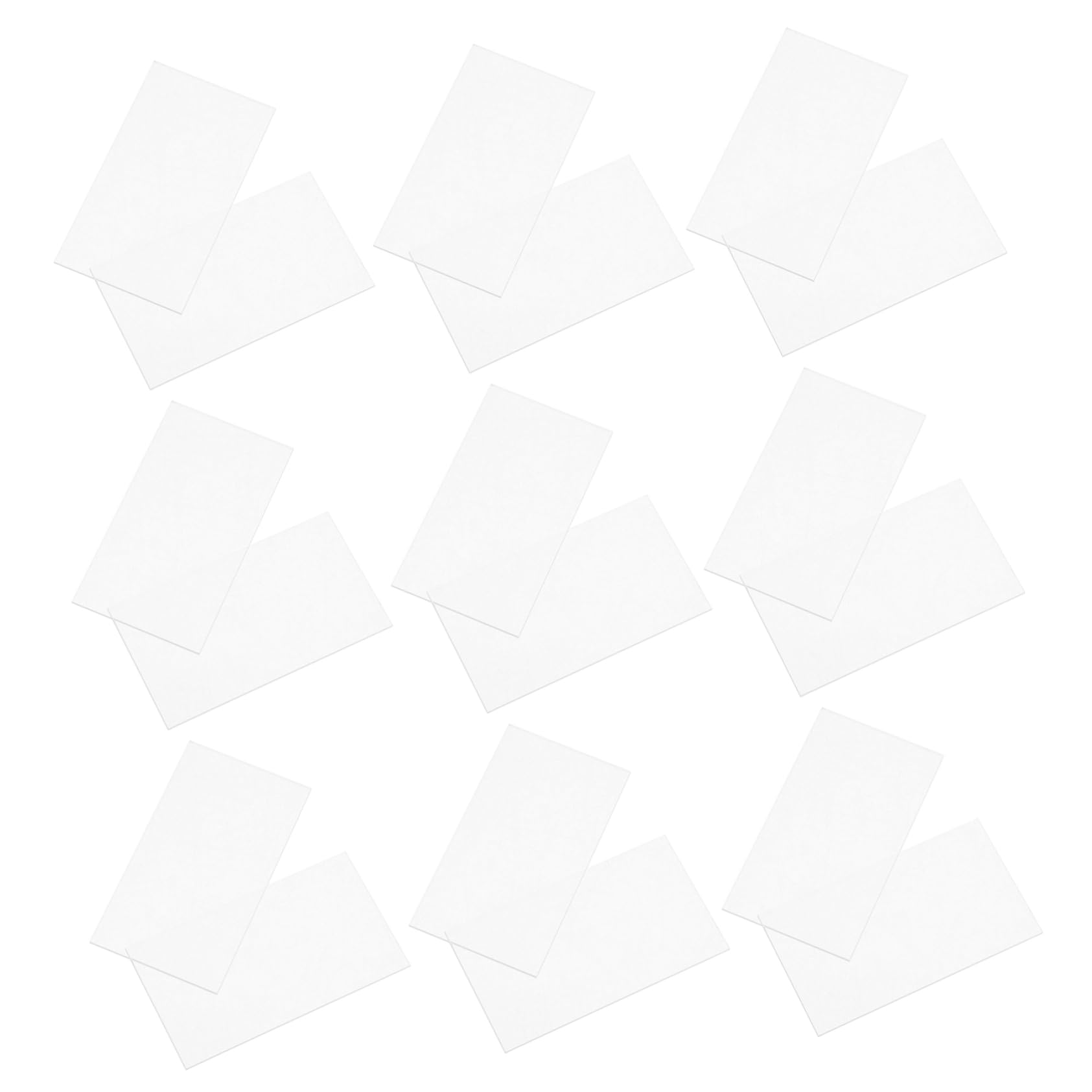 4 Set Scheda Di Nome Segnaposto Per Apparecchiare La Tavola Posto Di Nozze Mini Targhette Da Scrivania Per Ufficio Porta Segnaposto Di Acrilico Trasparente 20 Pezzi*4