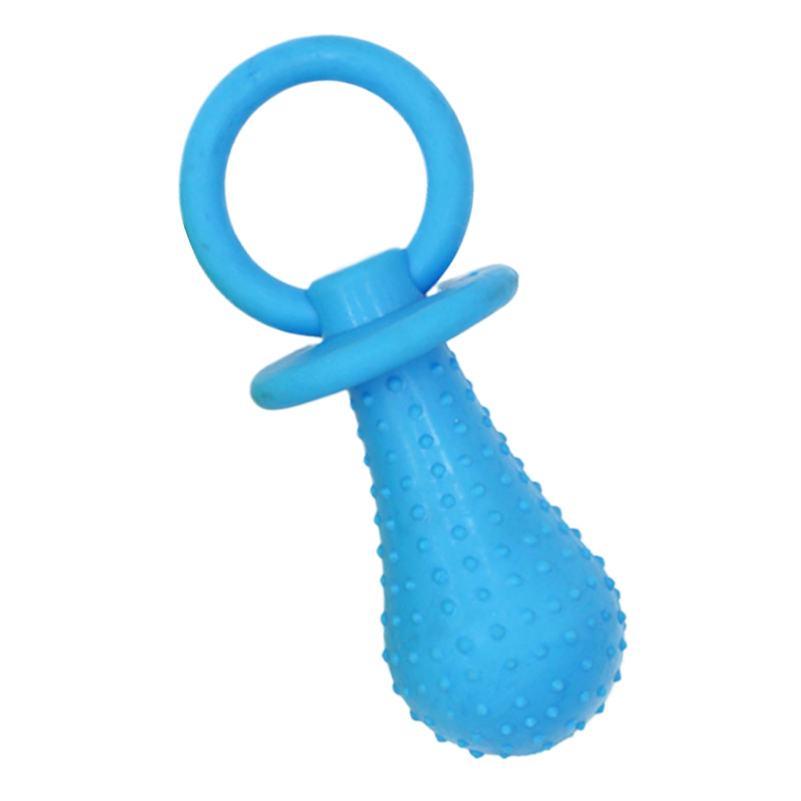 Pacifier Dog Toy - Chew Toy Rubber Pet Teething Pacifier | Interactive Safe Material Pet Molar Play for Indoor Outdoor Home Use