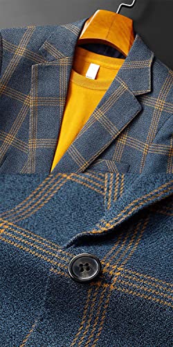 Blazer à carreaux pour homme : veste de costume chic et décontractée