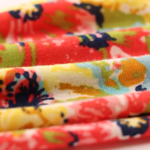 Image of DRESHOW 6 PCS Adjustable Headbands for Women Knotted Headbands Elastic Non-Slip Fashion Hair Bands for Workout Sports Running Yoga
