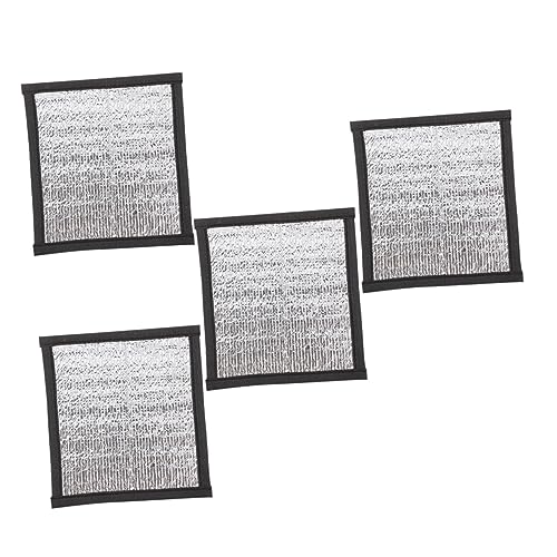 DECHOUS Reptile Mats 4pcs Heating Pads Insulation Reflective Film Pad for Cold Weather Pet Warmers