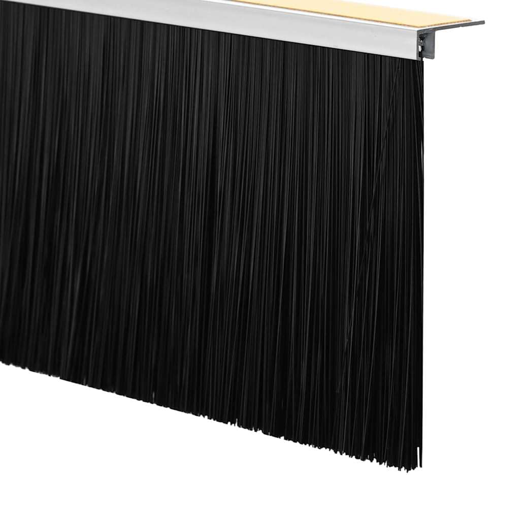 vidaXL Szczotki uszczelniające do drzwi samoprzylepne 12 szt. 100 cm