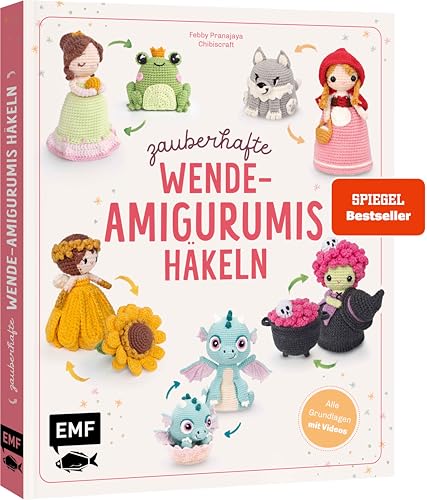 Zauberhafte Wende-Amigurumis häkeln mit @chibiscraft:...
