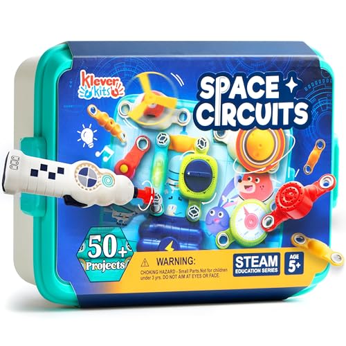 Klever Kits 50+ Projects Space Circuits - Electronics Kit for Kid...