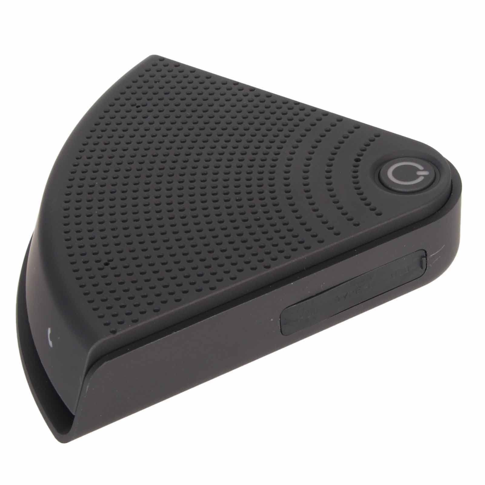 Altoparlante e Microfono per Conferenze, Vivavoce Bluetooth USB Omnidirezionale a 360 Gradi, Dispositivo per Chiamate in Conferenza con Rilevamento Automatico del Rumore e HD a Doppia