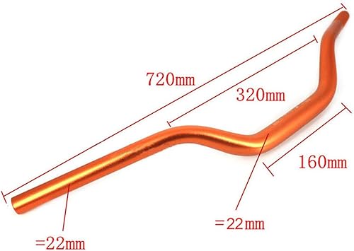 Miniatura 8 de Para Yamaha MT-09 MT-07 MT-03 MT-25 FZ1 FZ6 FZ8 28.3 in 78 '' 0.866 in Manillar universal Manillar de la motocicleta Agarraderas de Metal