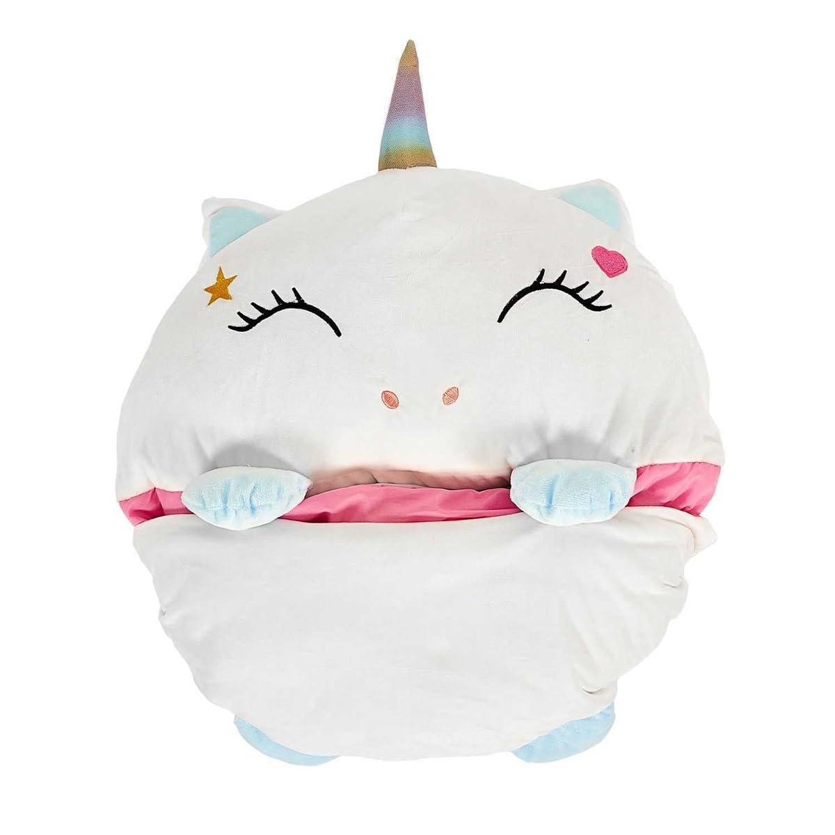 AltoBuy Sac de Couchage 50x130cm Convertible Licorne Rose - DODDY