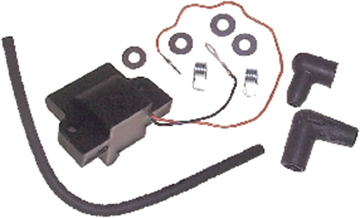 Johnson Evinrude Ignition Coil 14 Hp 1988 Qty. 2 WSM 18-5176 OEM# 582366, 583737, 584561