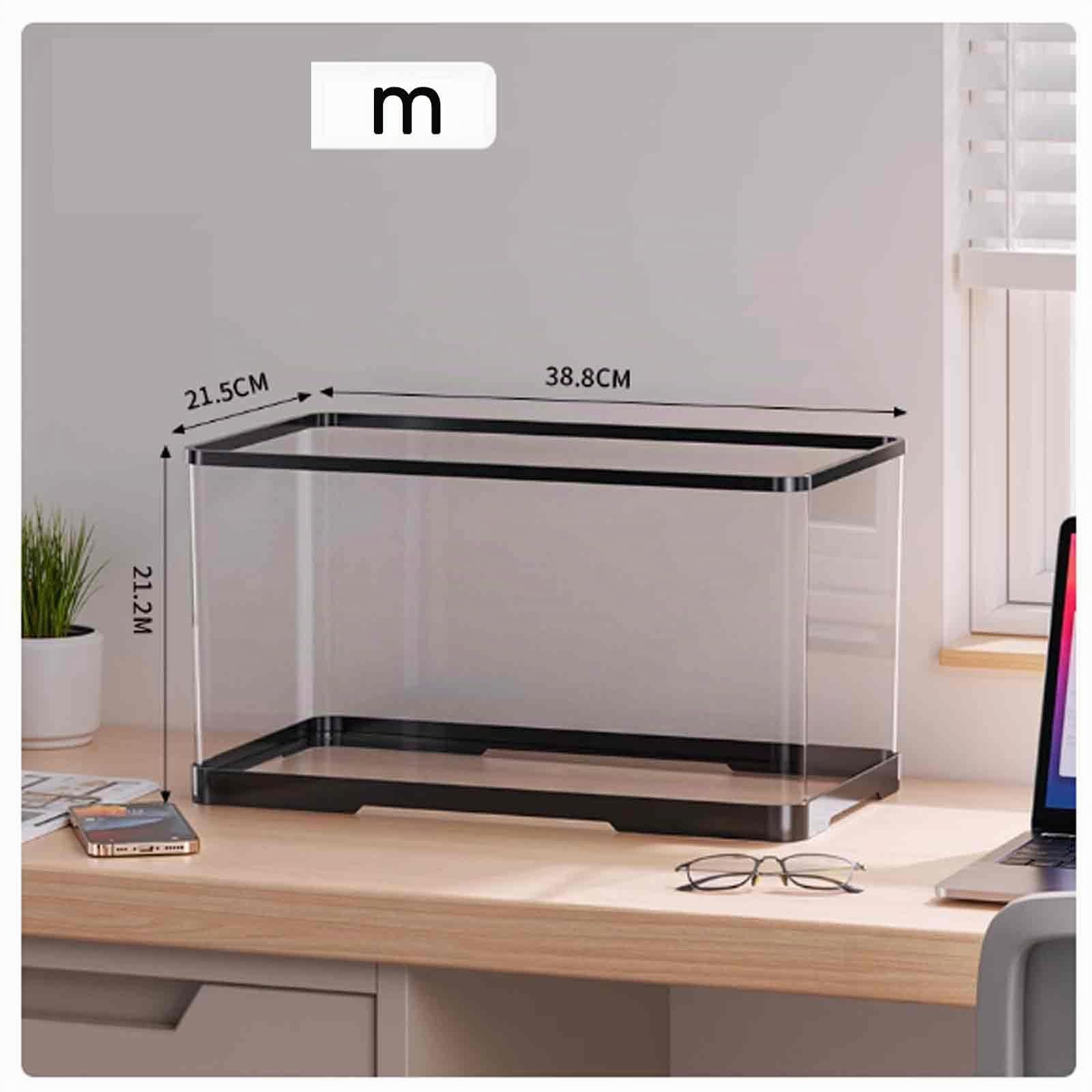 Cage Hamster Russe Plastique, Maison pour Hamster Confortable, Cage pour Hamster Panoramique à 360°, Matériau As, Conception D'aération, Cadre Intégré