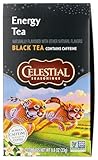 Celestial Seasonings Black Tea, Energy Black Tea, 12 Count
