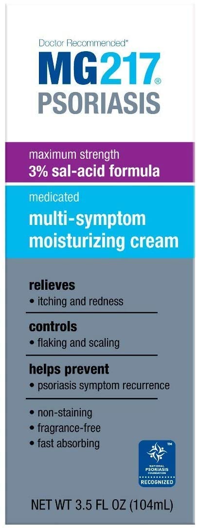 MG217 Psoriasis Medicated Multi-Symptom Cream 3.5 oz (Pack of 5)