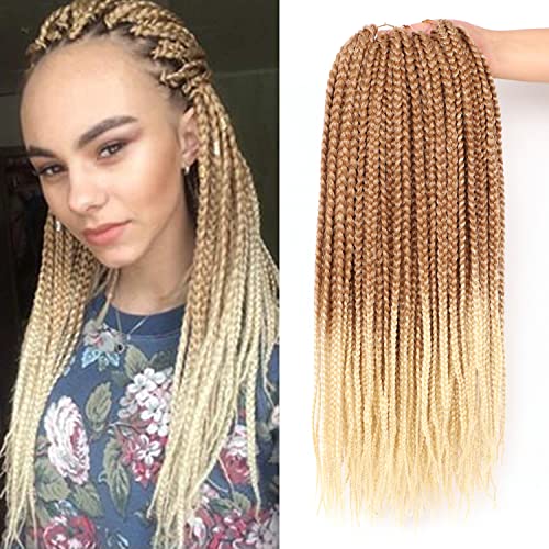 Extensions de cheveux au crochet haut de gamme texture douce 45,7 cm #27/613