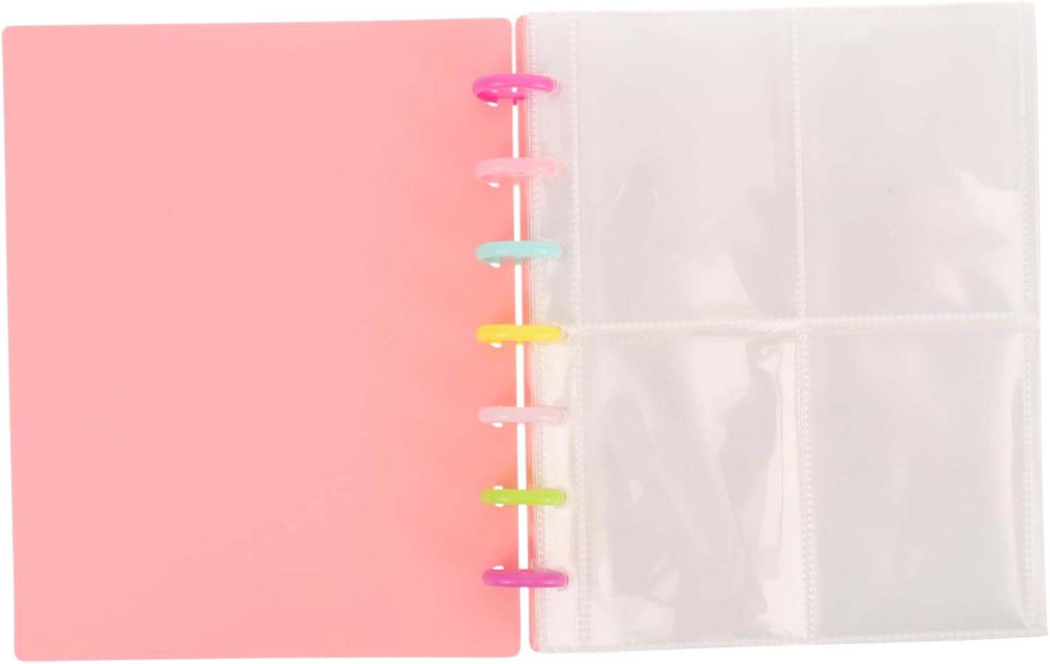 CORHAD Binder Clips Photo Albums Photobook Album Key Fob Picture Album