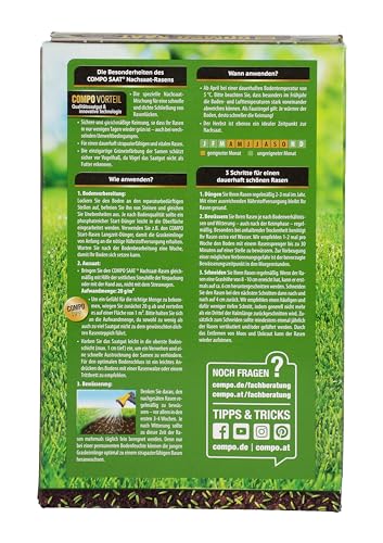 Foto von Compo Saat Nachsaat-Rasen 500g