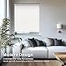 CHICOLOGY Roller Window Shades , Window Blinds , Window Shades for Home , Roller Shades , Window Treatments , Window Blinds Cordless , Door Blinds , Urban White (Light Filtering), 47