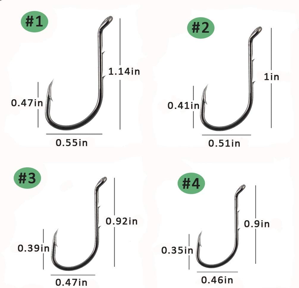Fishing Baitholder Hooks - Barbed Shank Strong High Carbon Steel