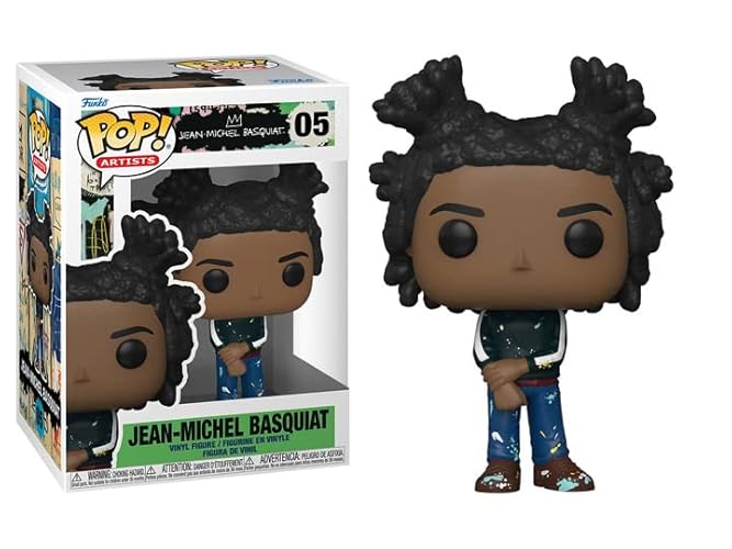 Funko Pop Jean-Michel Basquiat + Protector: Pop! Art Icons Vinyl Figure (Gift Set Bundled with ToyBop Brand Box Protector Collector Case)