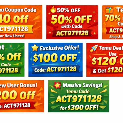 {Verified}TEMU REferal Code {{$100 off}}{''ACT971128''}] for First-time Users ... Titelbild