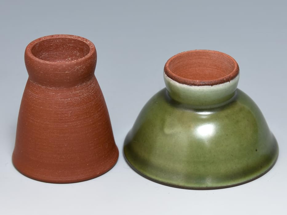 Amazon.co.jp: 小平窯 三浦小平（造）盃 2客セット 酒器 酒杯 盃 佐渡