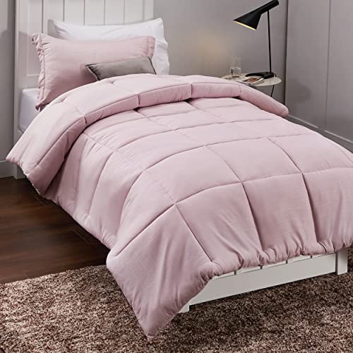 The Best Light Pink Twin XL Comforter Soft, Cozy and Stylish