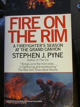 Mass Market Paperback Fire on the Rim: Firefighter's Book
