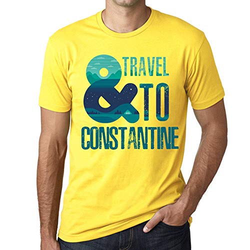 T-shirt Constantine pour homme en coton bio vintage