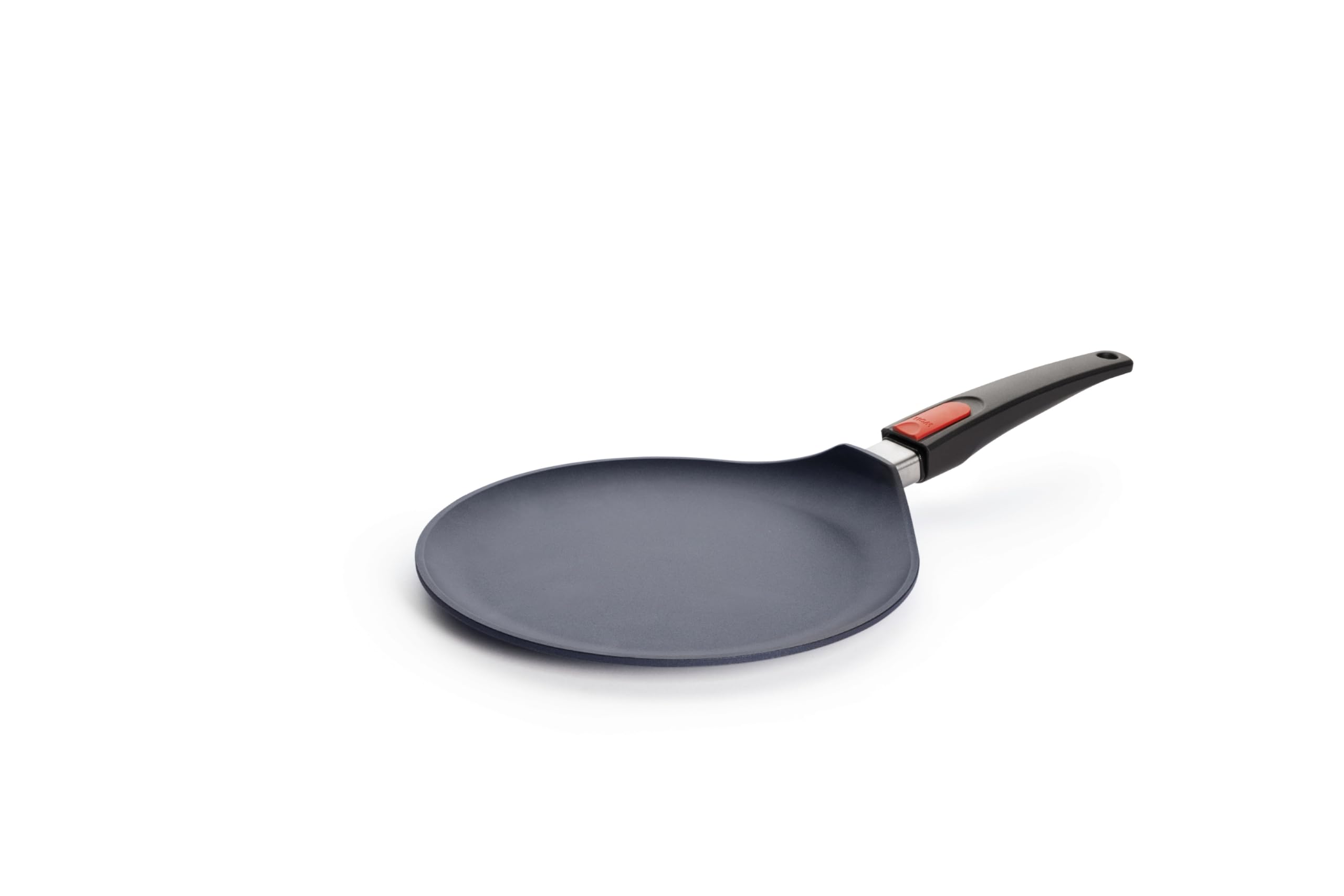 Woll Diamond Lite crêpière - Induction -, Ø 26 cm, avec manche amovible - Convient à tous les types de cuisinières, antiadhésif, fonte d'aluminium
