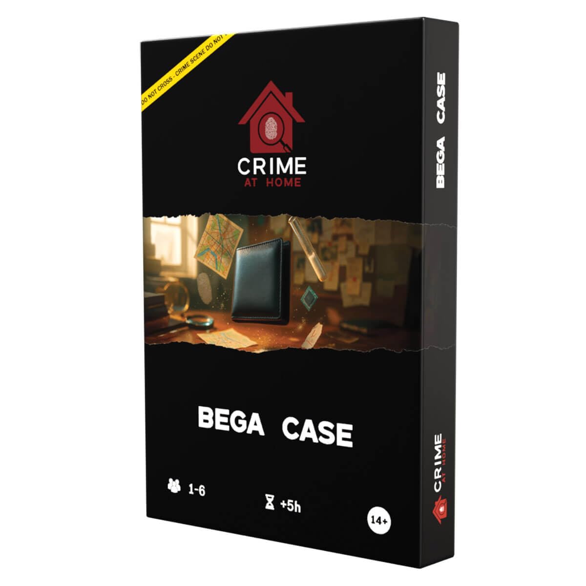 Crime At Home: Caso Bega, Juego de Detectives Inmersivo, Escape Room, Caso policial para Resolver, Misterio en Casa