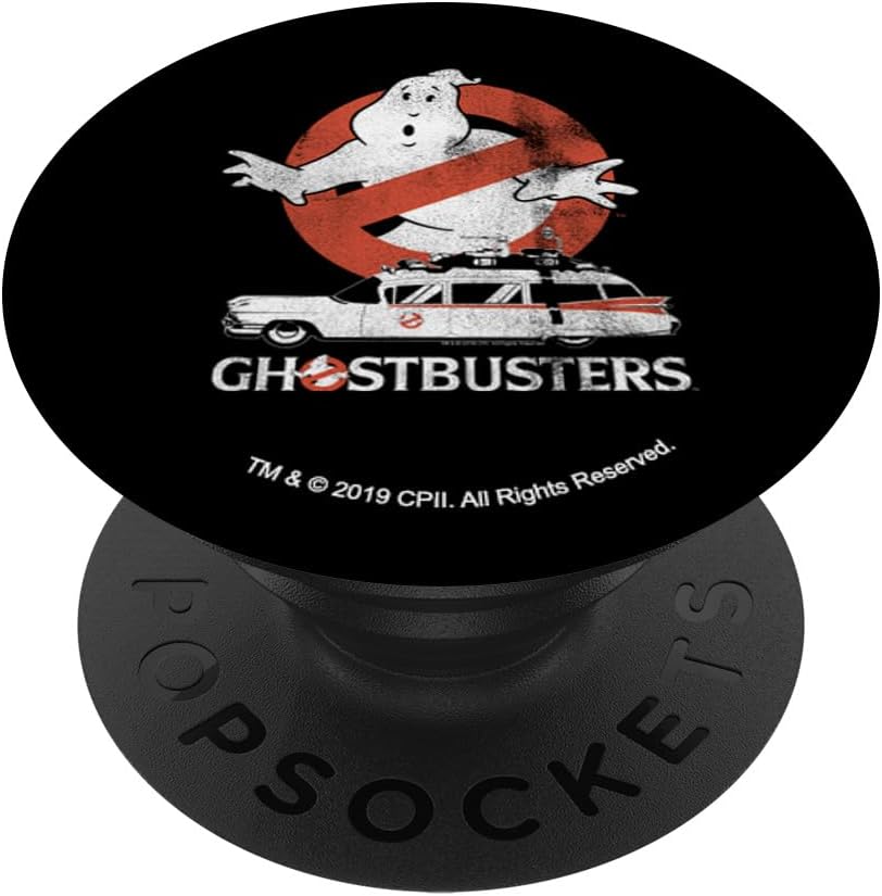 Ghostbusters No Ghost with Ecto Vector PopSockets PopWallet for MagSafe
