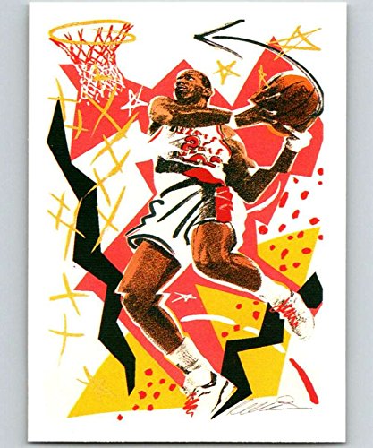 Amazon.com: 1990-91 Hoops Basketball #376 Clyde Drexler Portland
