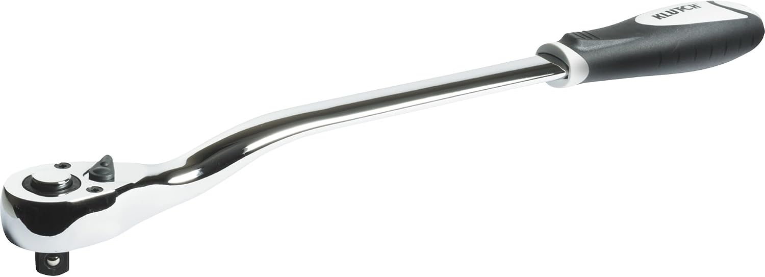 Klutch 15 3/4in. Offset Ratchet - 1/2in. Drive