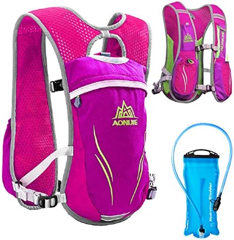 TRIWONDER Hydration Backpack 5.5L Hydration Pack Water Backpack Hydration Vest Running Backpack Water Bag for Cycling Marathon Hiking
