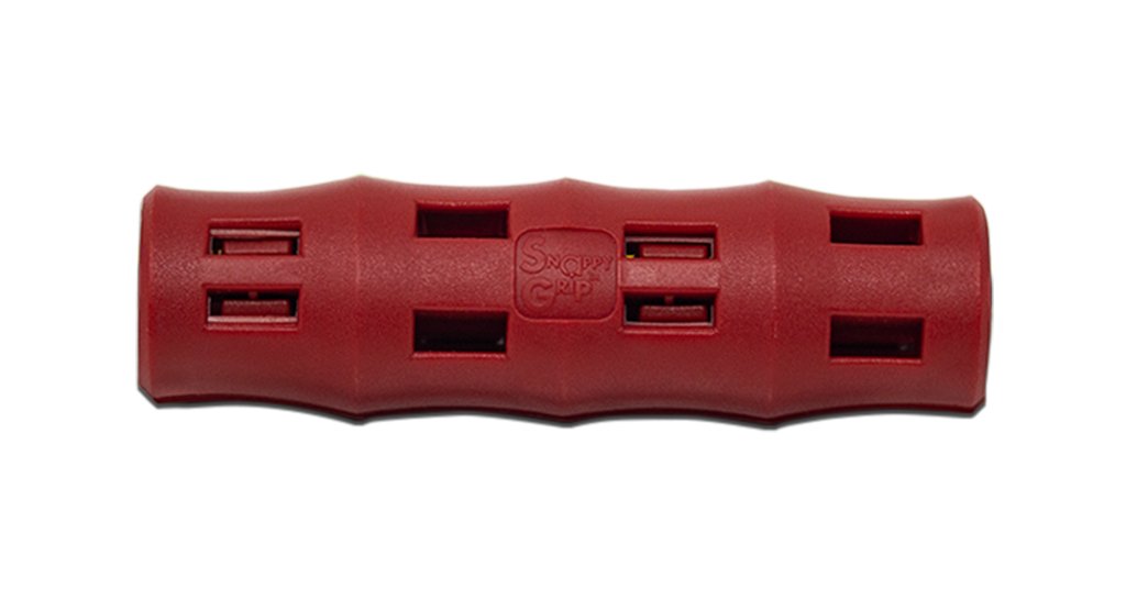 detailmate Bucket Handle Thick Handpiece for Wash Buckets, US Gallon Bucket - Snappy Grip (Red/Red)