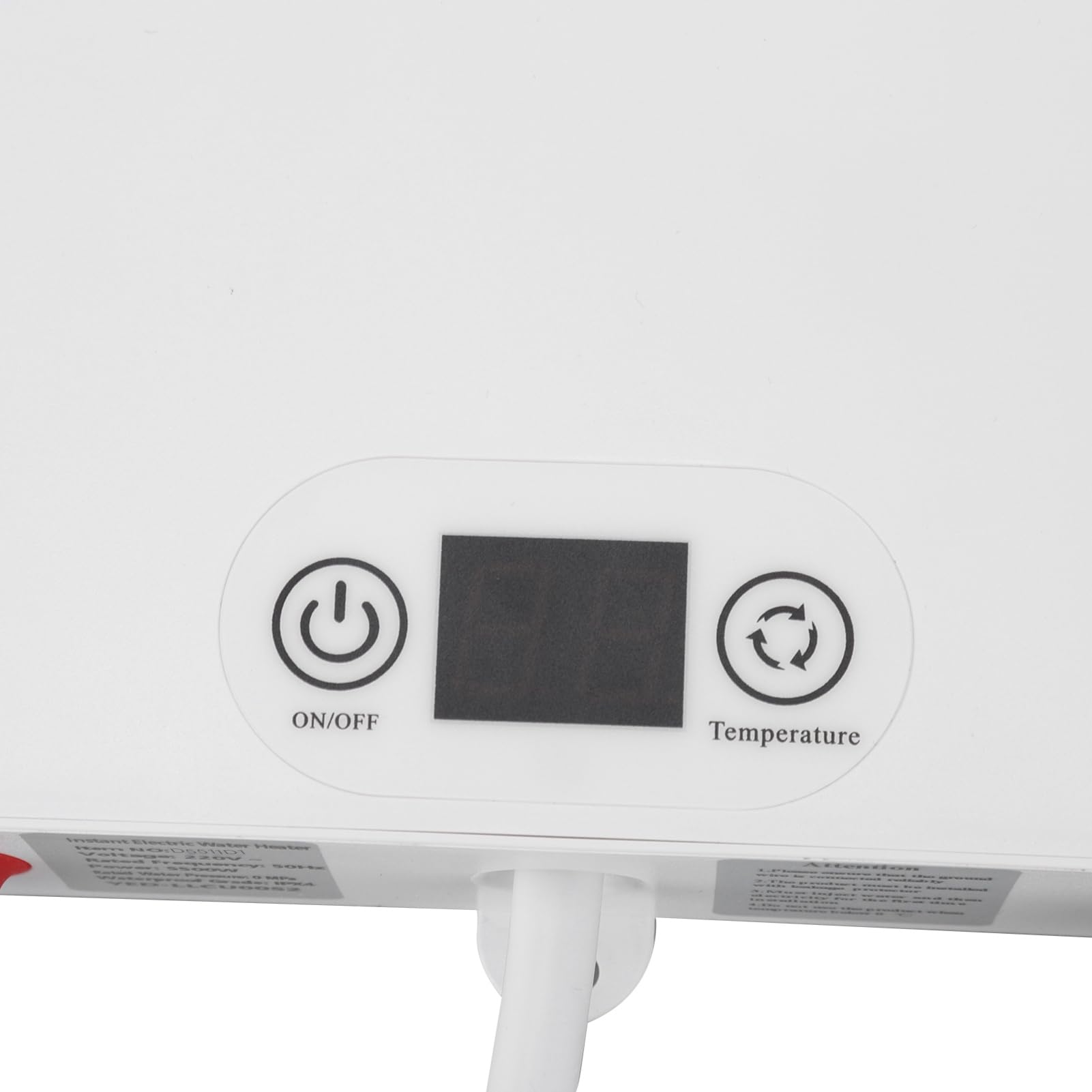 Podgrzewacz Wody Przepływowy 5500W, Elektryczny Bez Zbiornika,
