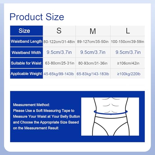 Faja para Hernia Umbilical con Almohadillas de Compresión, Mediana miniatura 2
