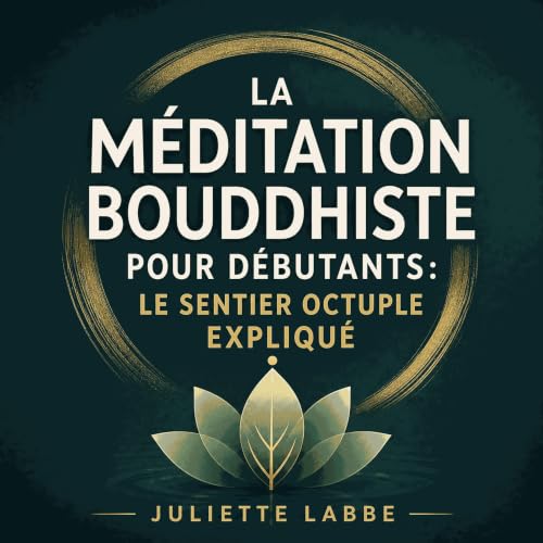 『La m&eacute;ditation bouddhiste pour d&eacute;butants : Le sentier octuple expliqu&eacute;』のカバーアート
