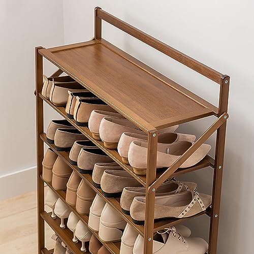 Étagère à chaussures pliable pour placard et entrée optimisée