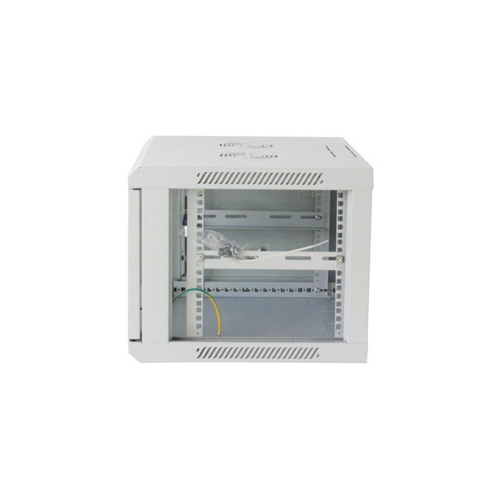 Armadio Intellinet Rack 19'' a muro 12 Unita' sezione unica prof. 600mm Nero