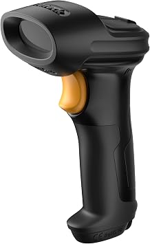 Inateck 2D Barcode Scanner, Wireless Bluetooth QR Code Scanner with AI APP & SDK, 180-Day Battery Life, Fast & Accurate Scanning, Compatible with iOS/Android/Windows