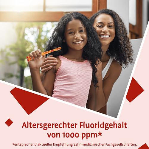 Odol-med3 Zahnpasta Milchzahn, für gesunde Milchzähne bis 6 Jahre, 50ml, Odol-med3 Zahncreme für Kinder besteht zu 95% aus Inhaltsstoffen natürlichen Ursprungs.
