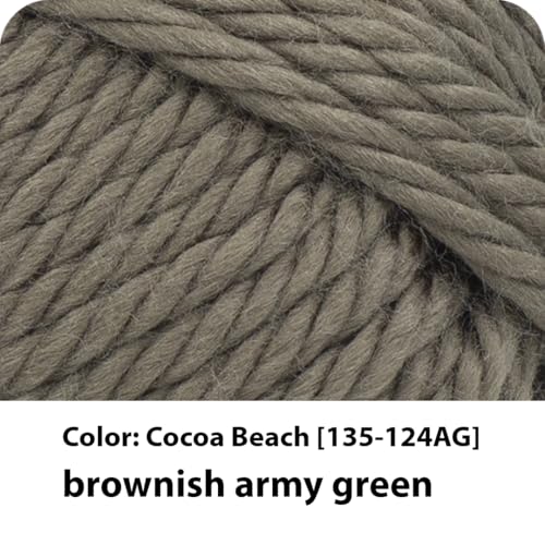 Image of Lion Brand Yarn Hometown Yarn, Super-Bulky Yarn for Knitting, Crocheting, and Crafting, 1 Pack, Cocoa Beach