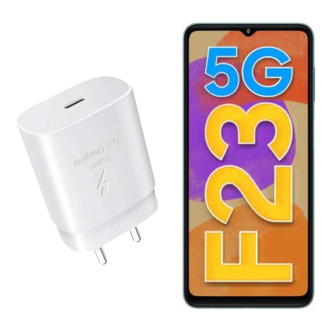 MMAK 25W Charger for Samsung Galaxy F23 5G Type C Charger Adapter Compatible with Galaxy F23 5G Charger, 25 Watt USB Type C to C Pd Charging Adapter C Type, White (B0CNH5Y9DT) Amazon Price History, Amazon Price Tracker