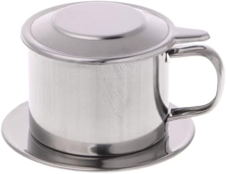 Coffee Filter Maker 100ml Vietnam Style Stainless Steel Drip Filter Maker Pot Infuse Cup